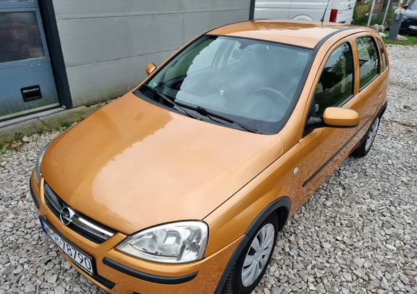 świętokrzyskie Opel Corsa cena 11900 przebieg: 152000, rok produkcji 2003 z Warszawa